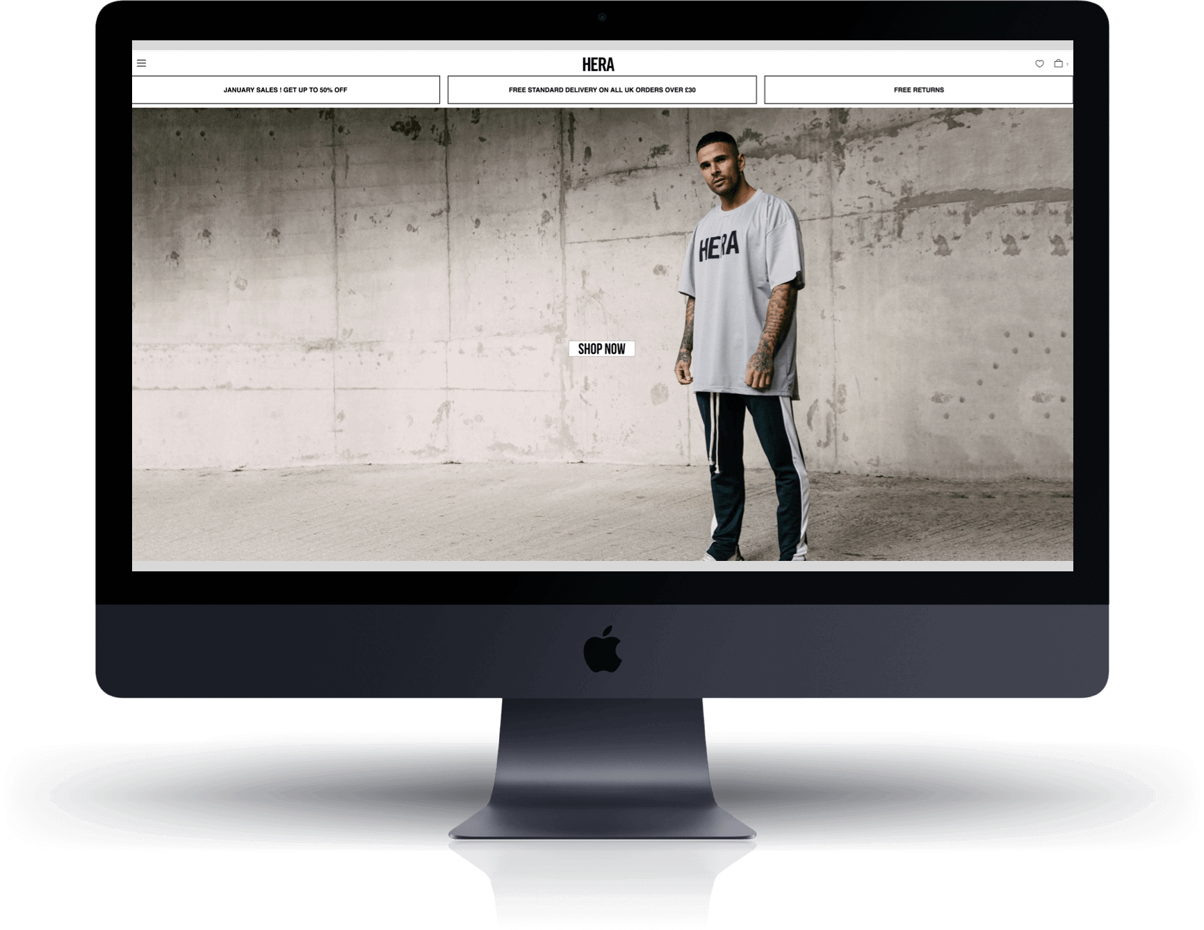 HERA London Desktop Screenshot