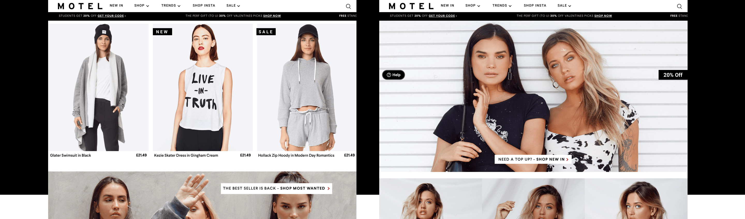 Motel Rocks UX