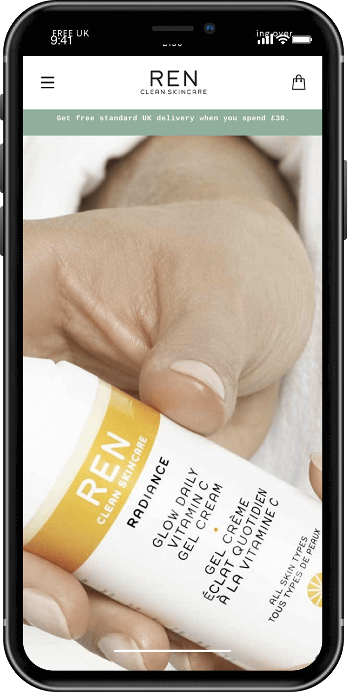 REN Skincare Mobile