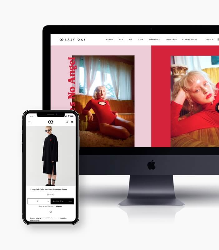 Shopify Web Design by Eastside Co